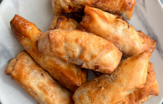 Air fryer Vegetable Egg Rolls