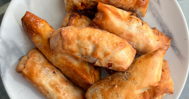 Air fryer Vegetable Egg Rolls