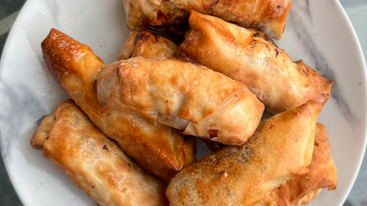 Air fryer Vegetable Egg Rolls